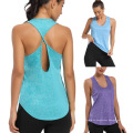 Workout Open Back T-Shirts für Frauen